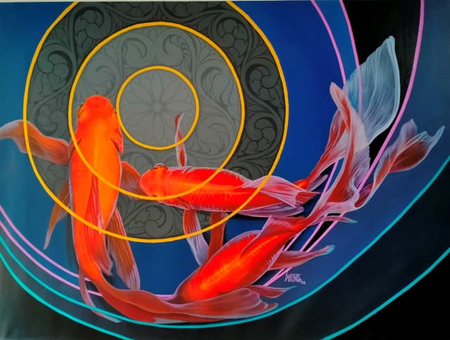 Golden Fishes ( 11 )