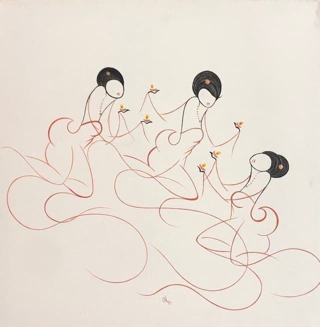 Grace in lines (8)