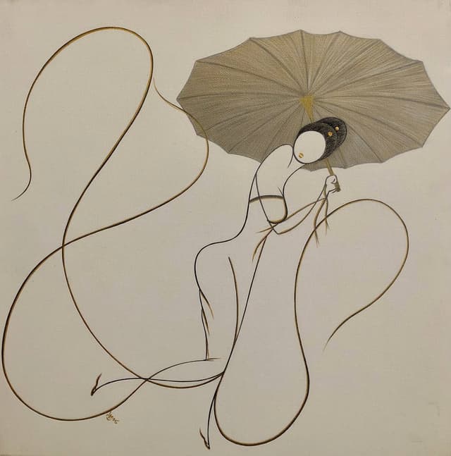 Women in Umbrella: Women Cast Their Own Shelter ( 3 )