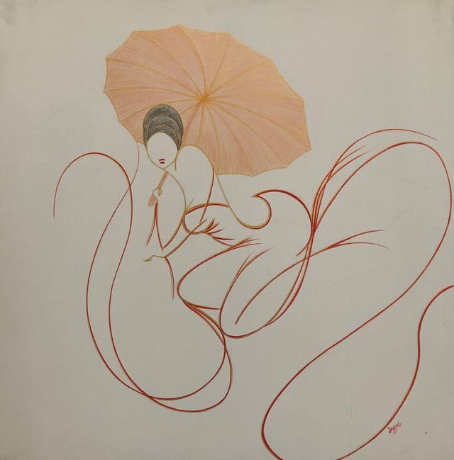 Women in Umbrella: Women Cast Their Own Shelter ( 5 )